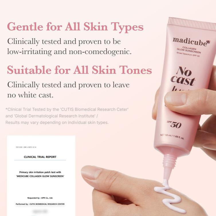 Collagen Enriched Sunscreen with SPF Protection